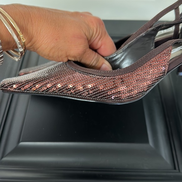 Moda Spana Sequin Kitten Heels - Picture 6 of 8